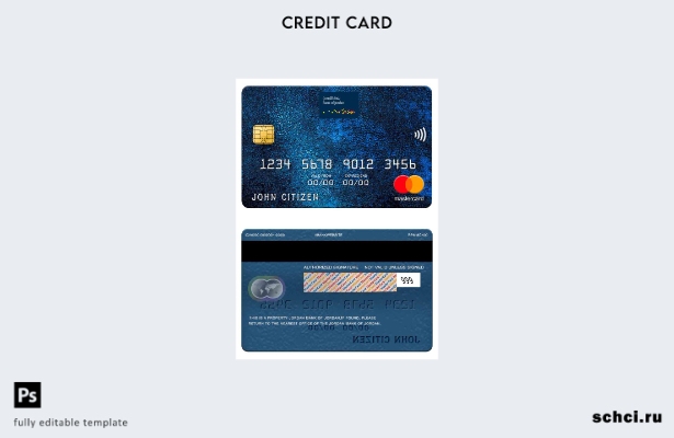 цифровая загрузка шаблона карты Jordan Bank of Jordan Mastercard